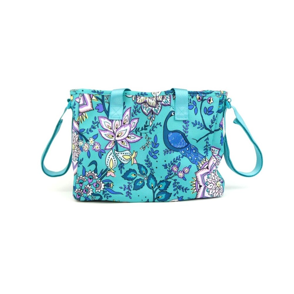 Vera‎ Bradley Peacock Garden Lighten Up Everything Organizer NWT - Picture 2 of 3